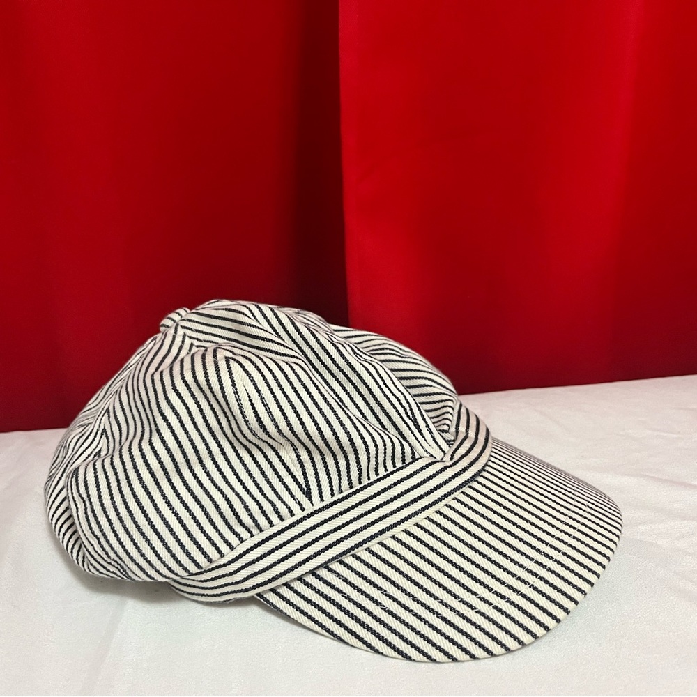 black and white women hat